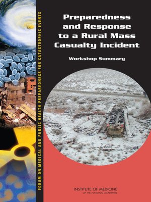 cover image of Preparedness and Response to a Rural Mass Casualty Incident